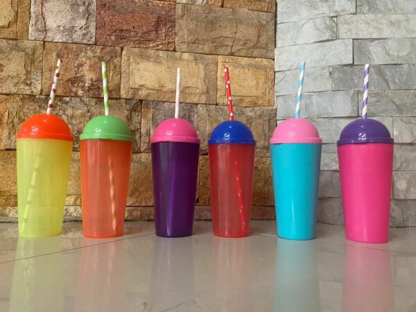 Vaso con tapa